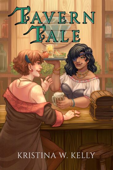 Tavern Tale cover featuring two women at a bar conversing