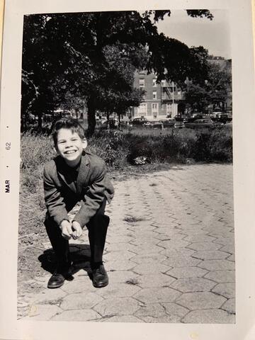 Smiling Naturally: Parkside Avenue, in Flatbush, 1962