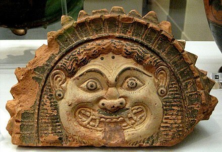 Classical Greek gorgoneion; fourth century BC