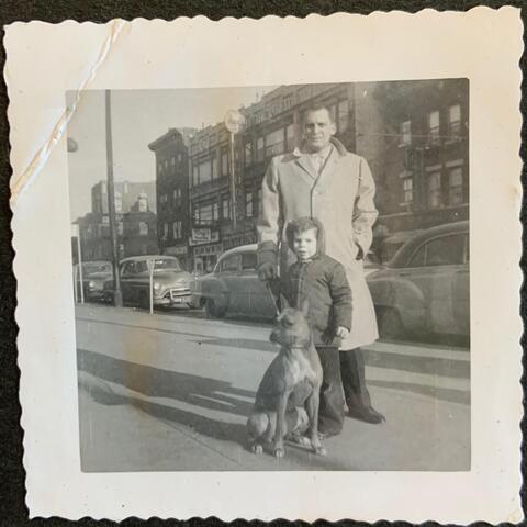 Church Avenue in Flatbush, 1956.