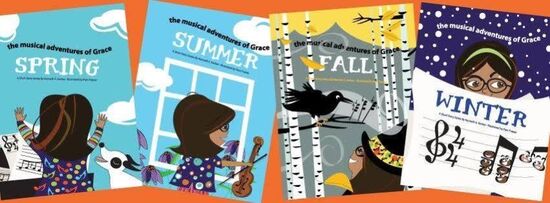 Musical Adventures of Grace children's books