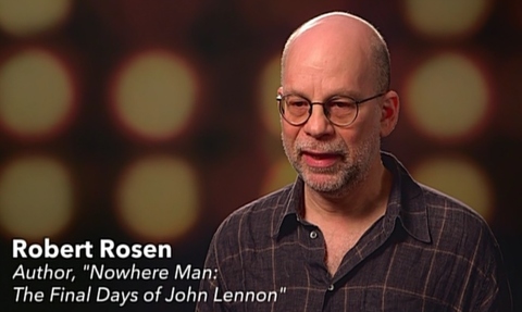 Robert Rosen on the John Lennon episode of Hollywood Scandals on Reelz.