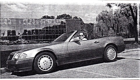 The last Mercedes my father ever drove.