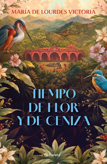 alt="Book cover of Tiempo de flor y de ceniza by María de Lourdes Victoria"