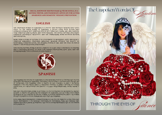 Portrait of la vie de Estela, author of The Unspoken Words of Karolina, writing and reflecting on grief and healing"