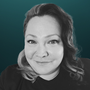 Mandy Parrey black and white photo