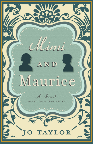 Cover with title in cartouche and silhouettes of a man and woman.