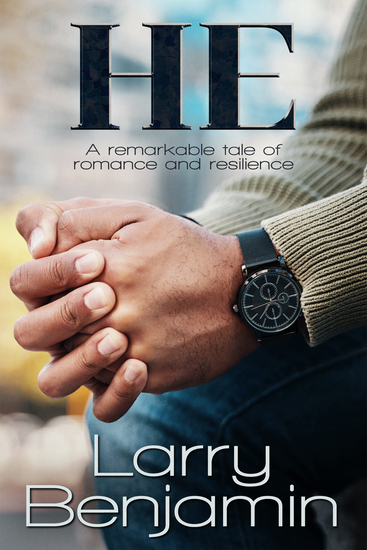  black man with clasped hands showing watch deep in thought