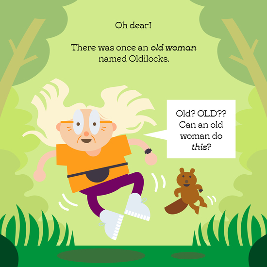 Sample Page from Oldilocks