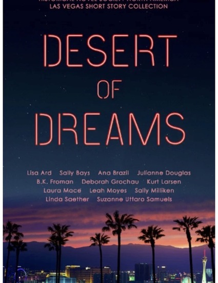 graphic cover art of Las Vegas at night