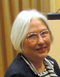 This is a 2015 head shot of Victoria A. Harden.