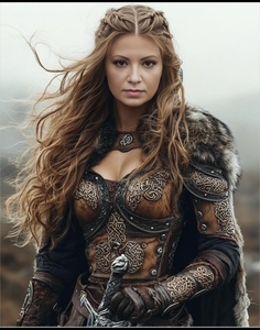 Kimmy as a Viking
