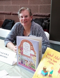 I love to do library book signings!