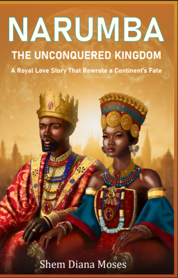 Narumba The Unconquered Kingdom book cover by Shem Diana Moses