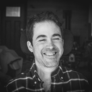 Outtake from memoir cover session