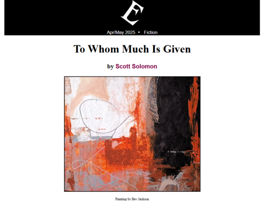 To Whom Much Is Given