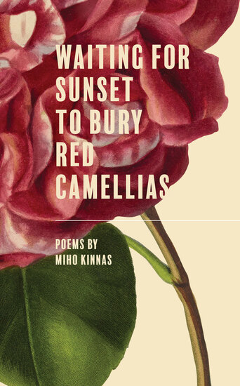 The graphic design of red camellias