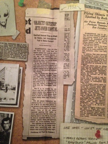 The UFO frenzy of 1952... and Evita.