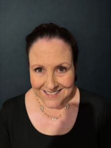 woman smiling