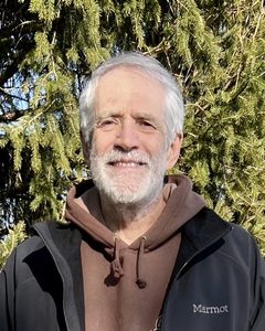 Author K. W. Davis at his home in Oberlin, Ohio