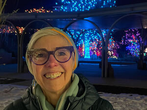 Bonnie Miller-McLemore in the lights!