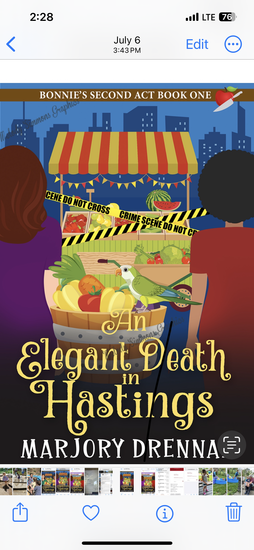 Bonnie and Ruth at Hastings’ Farmers Market before the trouble.