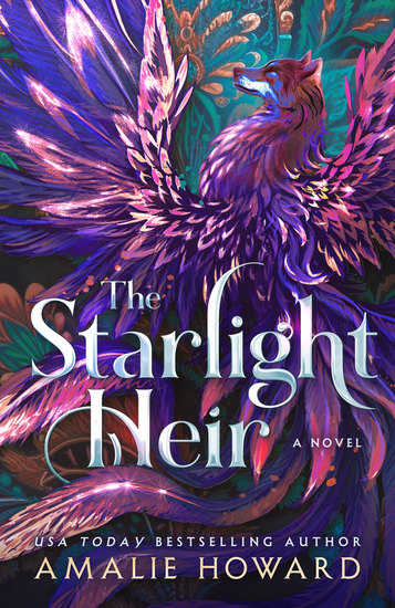 Photo of a simurgh, which is a phoenix-like winged being with a dog's head