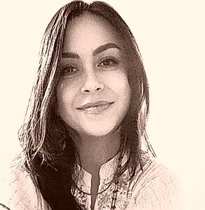 Author Adair Long, portrait photograph