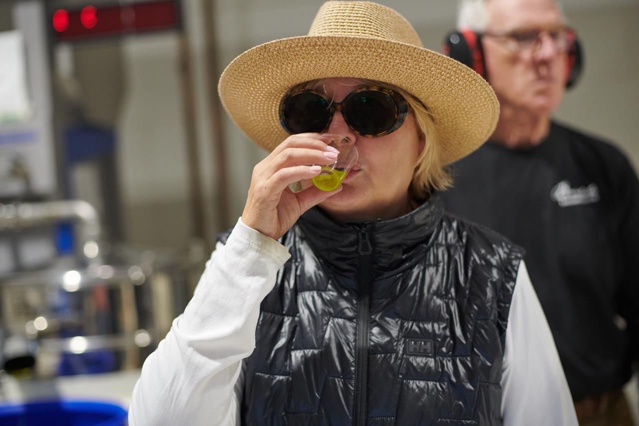 karen-bond-sipping-olive-oil.jpeg