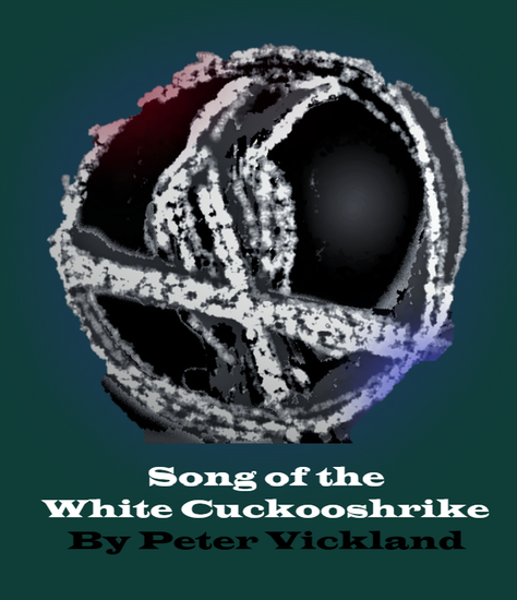 Song of the White Cuckooshrike Cover Graphic Design 