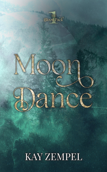 "Moon Dance" over a green background with trees