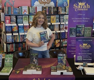 Author YA Sarah Crowne Speculative Fantasy Thriller Mystery 