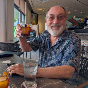 Richare Jeffery Wagner at Roy's restaurant, February, 2026