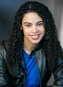 Tonya Todd in a blue shirt and black jacket