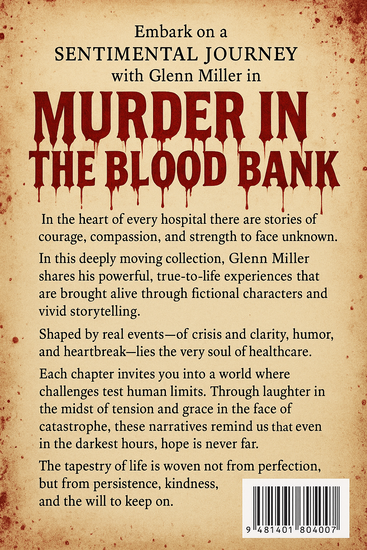 MURDER IN THE BLOOD BANK