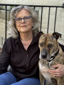 Susan and her Publisher "Hitch"
