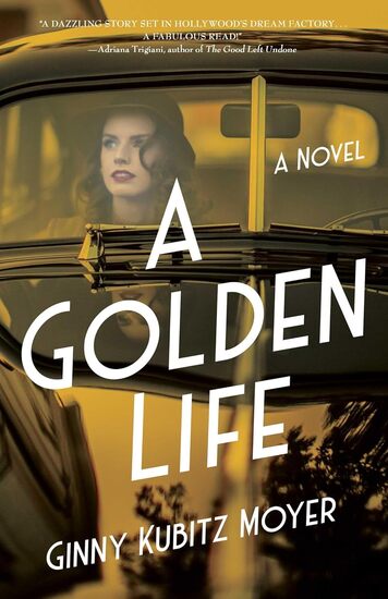 Cover of A Golden Life showing 1930s woman in a car